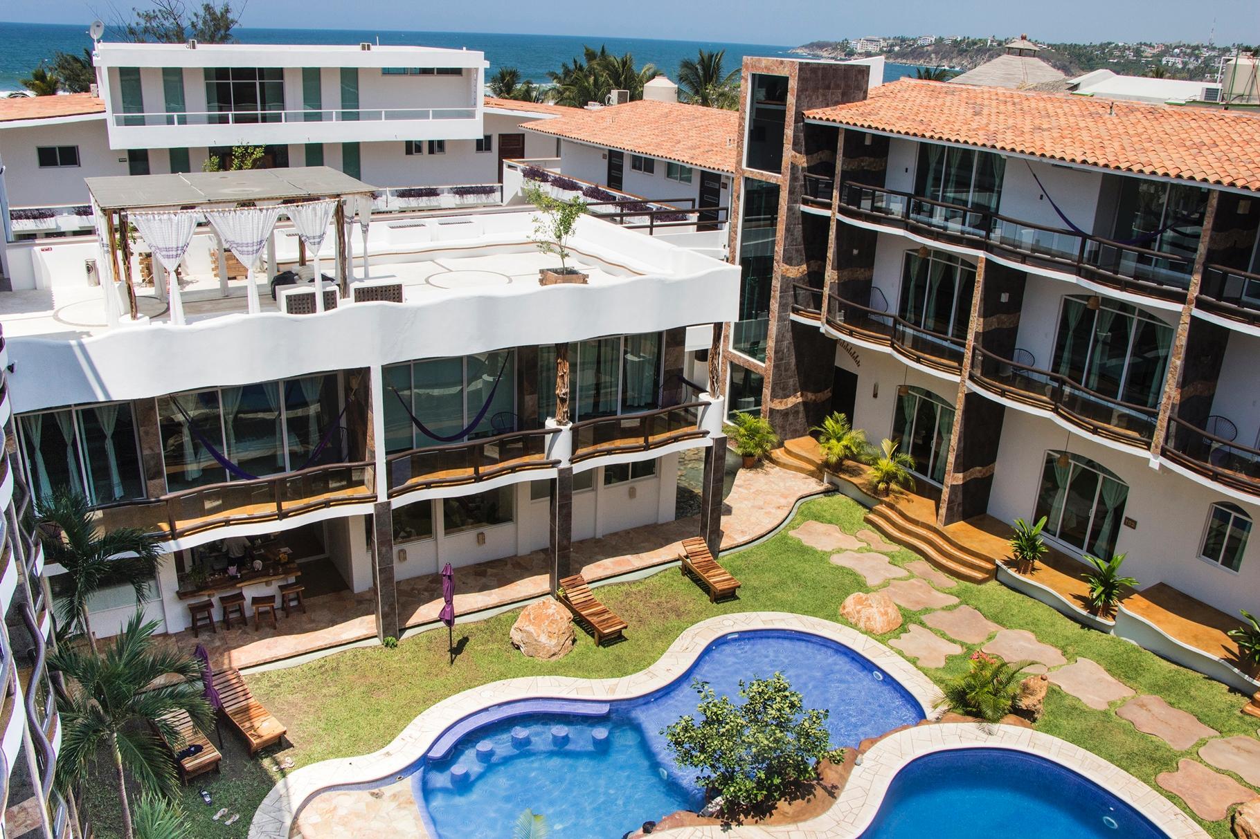 Hotel Rockaway Puerto Escondido  Zewnętrze zdjęcie